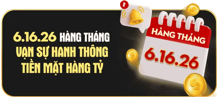 Hoàn trả tuần 86bet